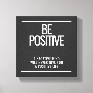 Impresión positiva de lienzos - arte mural Inspira