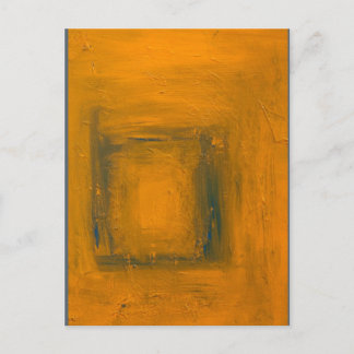 Impresión postal "Naranja a azul y reversa"