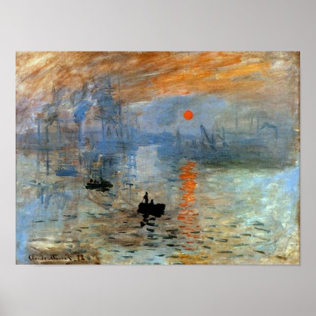 Impresión poster, amanecer (Frente)