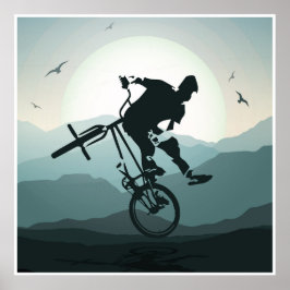 Impresión Poster Bmx - Bicicleta Bmx - Poster Bmx