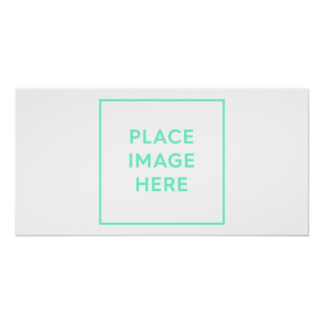 Impresión Poster brillante - 28" x 14" (Anverso)