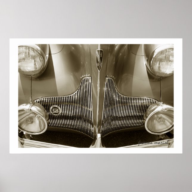 Impresión Poster Classic Car 129 (Frente)