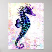 Impresión Poster creada por artista de caballito d