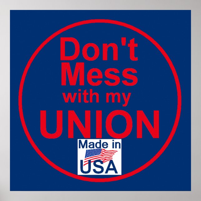 Impresión POSTER de AFL UNIONS (Frente)