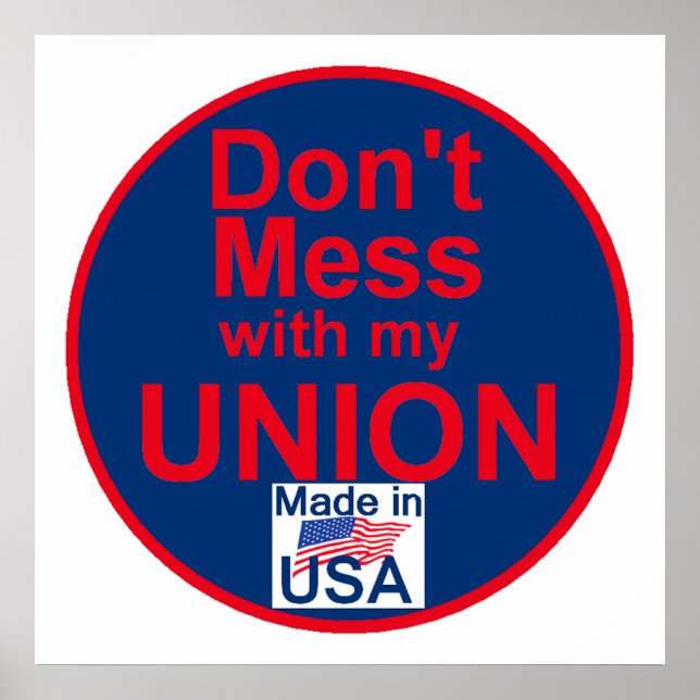 Impresión POSTER de AFL UNIONS (Frente)