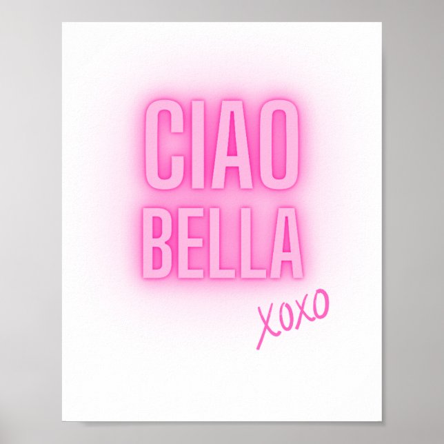 Impresión Poster de Ciao Bella (Frente)