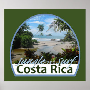 Impresión POSTER de Costa Rica