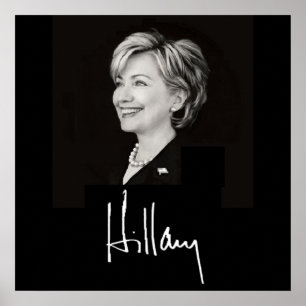 Impresión POSTER de Hillary Clinton