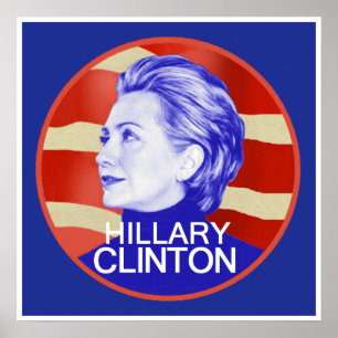 Impresión POSTER de Hillary Clinton