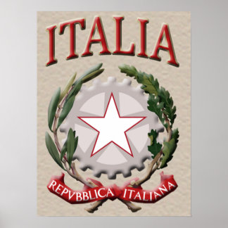 Impresión Poster de Italia