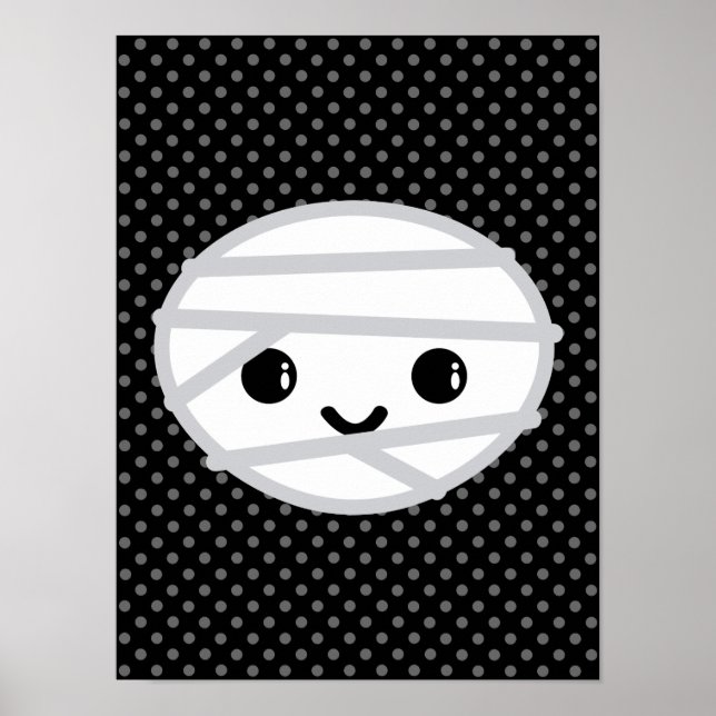 Impresión Poster de Kawaii Mummy (Frente)