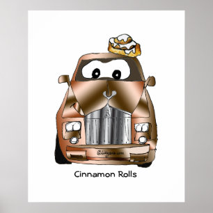 Impresión Poster de Rolls de Canela (Royce)