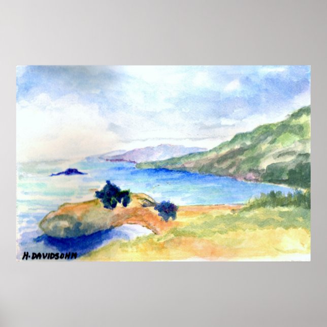 IMPRESIÓN POSTER DE TAMAÑO COLOSSAL - ARTE DE H DA (Frente)