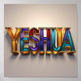 Impresión Poster de Yeshua | Ai design Matte Wall
