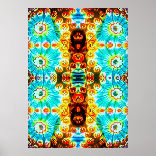 Impresión poster "en flor" (Frente)