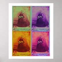 Impresión Poster Florence Nightingale Colors