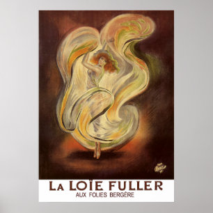 Impresión poster: Folies Bergere La Loie Fuller