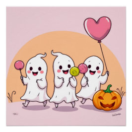 Impresión Poster Glossy Halloween - Edición limita