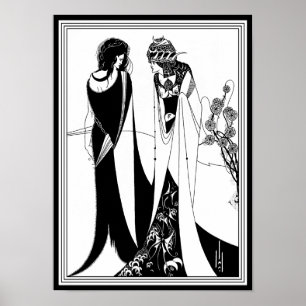 Impresión poster: Ilustracion de Aubrey Beardsley