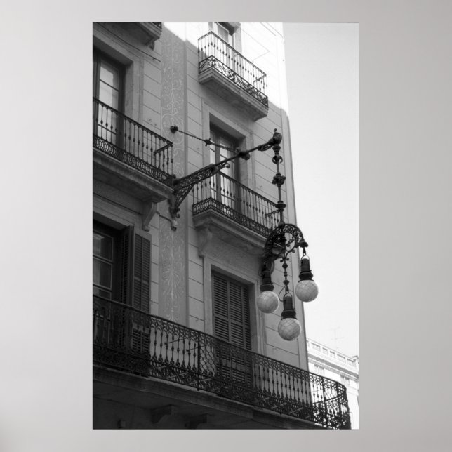 Impresión Poster L'Exiample (Barcelona, España) (Frente)