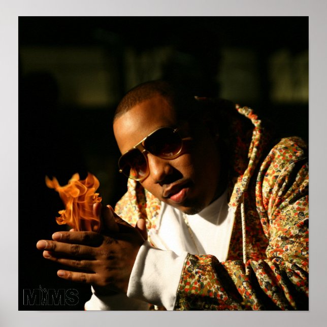 Impresión Poster MIMS - Manos inflamadas (Frente)