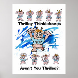 Impresión Poster Thrilley Thinklebone