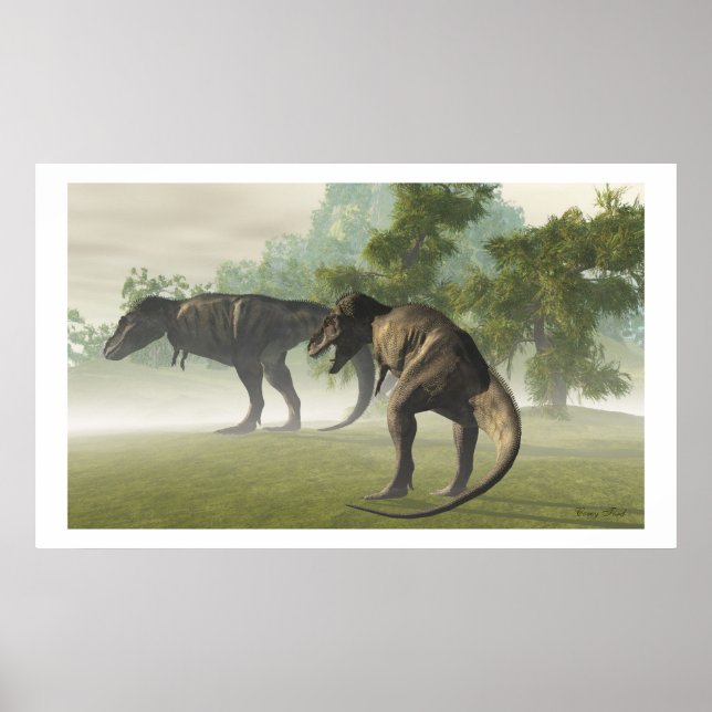 IMPRESIÓN PREHISTÓRICA DE T-REX (Frente)