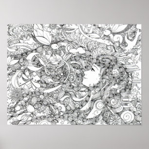 Impresión pura y poster