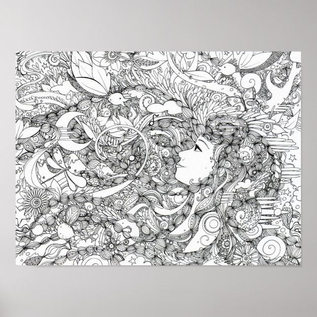 Impresión pura y poster (Frente)