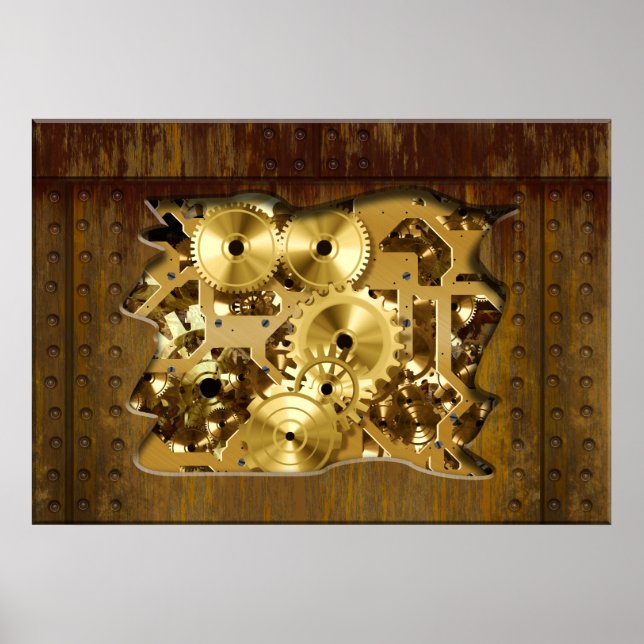 Impresión radical Steampunk 3 (Frente)