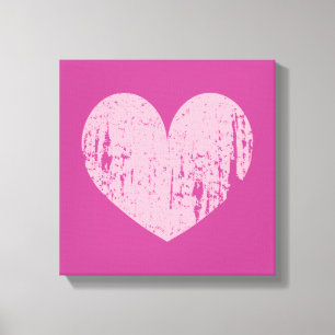 Impresión resistida rosa de la lona de arte del