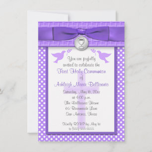 IMPRESIÓN RIBBON Primera Invitación a la Santa Com