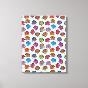 Impresión Rosa Araña, Patrón floral de estilo mode