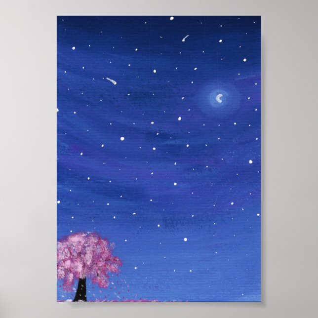 Impresión Sakura, papel Poster de valor (Frente)