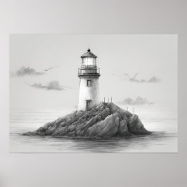 Impresión "Sentinel silencioso", Poster