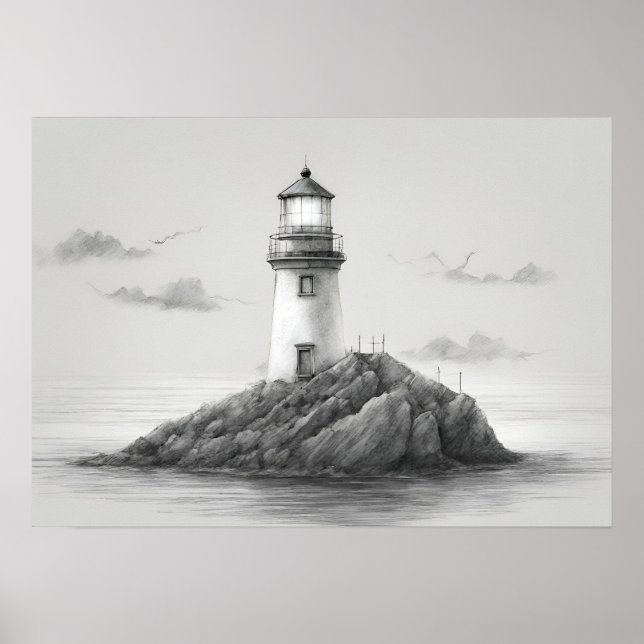 Impresión "Sentinel silencioso", Poster (Frente)