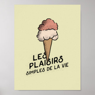 Impresión simple de los placeres de la vida