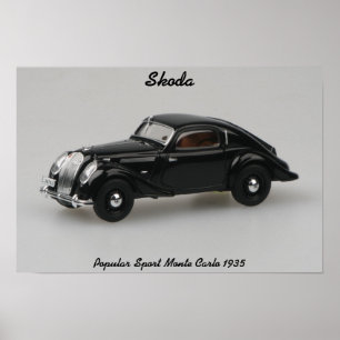 Impresión Skoda popular deportiva Monte Carlo 1935