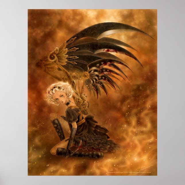 Impresión Steampunk Dark Angel (Frente)