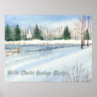 Impresión Stille Nacht Heilige Nacht