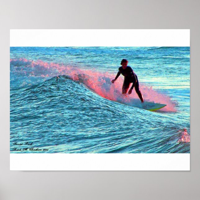 Impresión "Sunset Rush" (Frente)