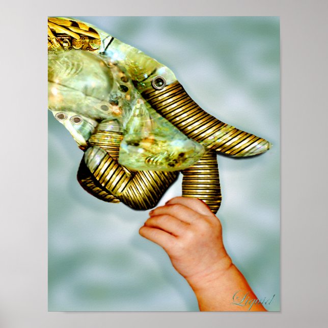 Impresión táctil humana (Frente)