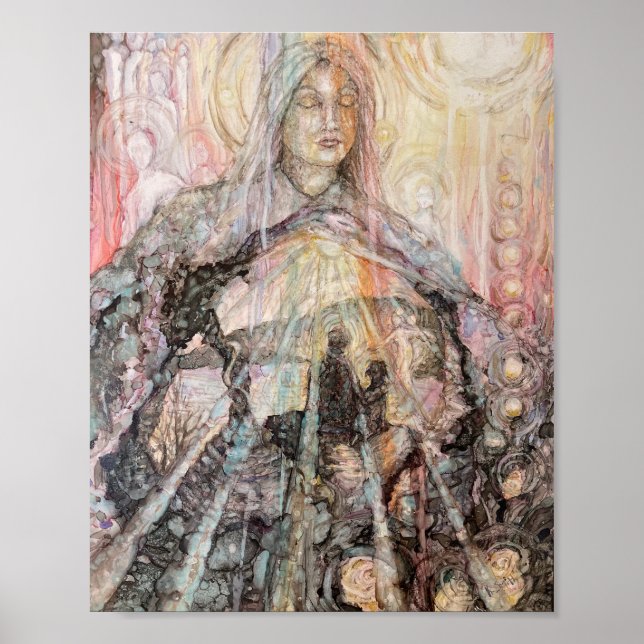 Impresión "Templo interior" (Frente)