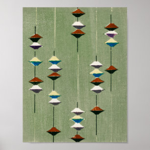 Impresión textil japonesa (Furuya Korin, 1904)