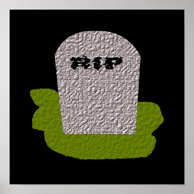 Impresión Tombstone RIP (Frente)