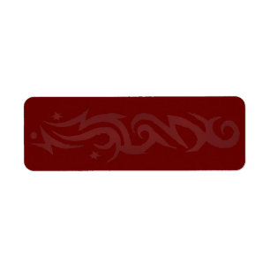 Impresión TRIBAL del DISEÑO su propio sello de l