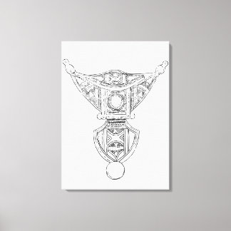 Impresión tribal marroquí Berber 1