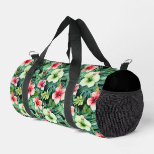 Impresión tropical de la bolsa de Duffel pequeña