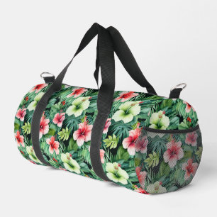 Impresión tropical de la bolsa de Duffel pequeña