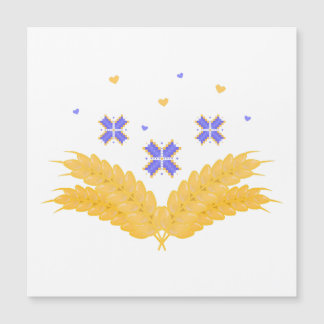 Impresión ucraniana - bordado y grano